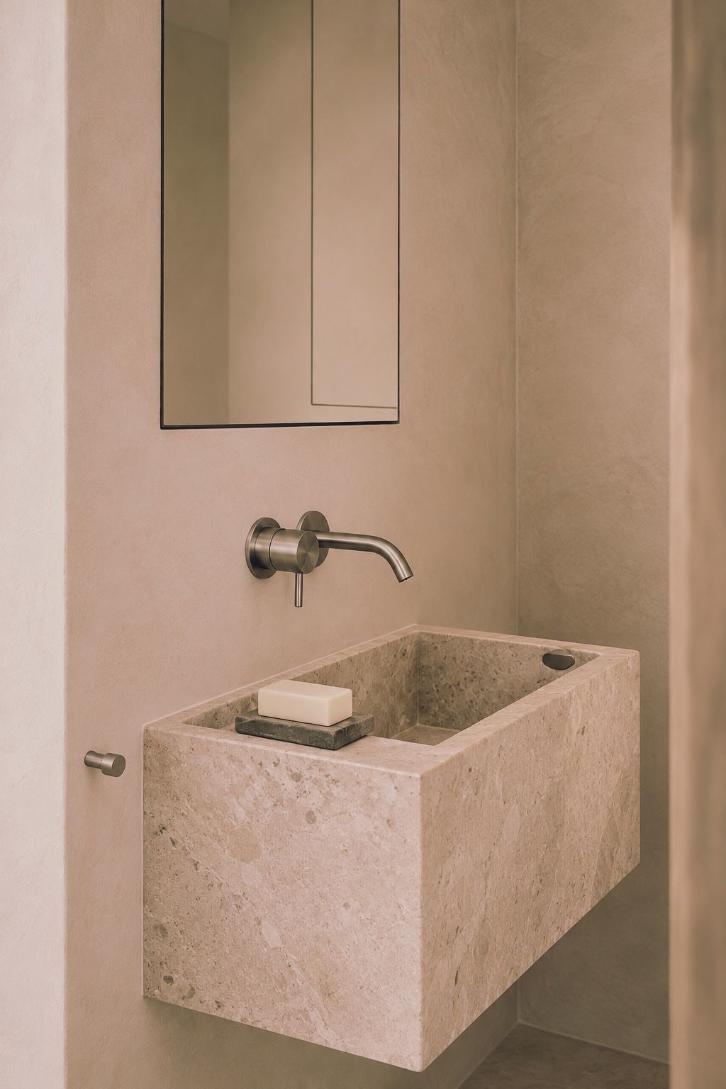 Lavabo de piedra