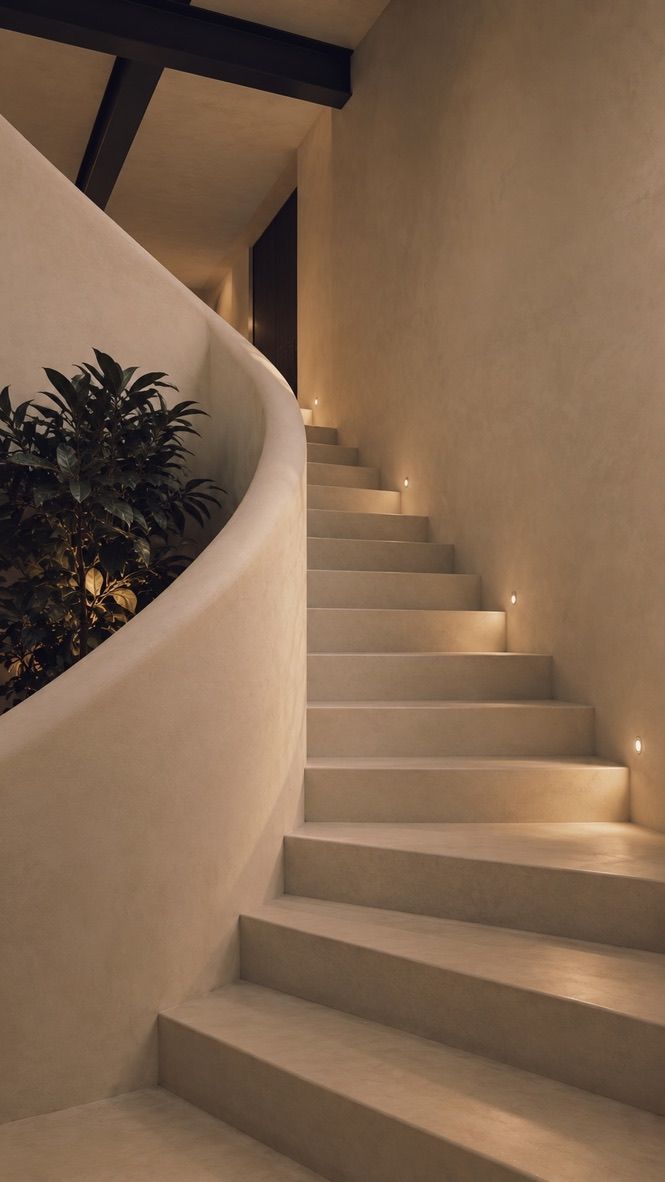 Escalera curva